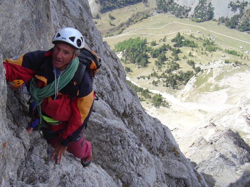 klimmen in franse alpen